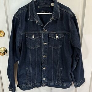 Vintage Nautica 90s Jean Jacket XXL‎ EUC